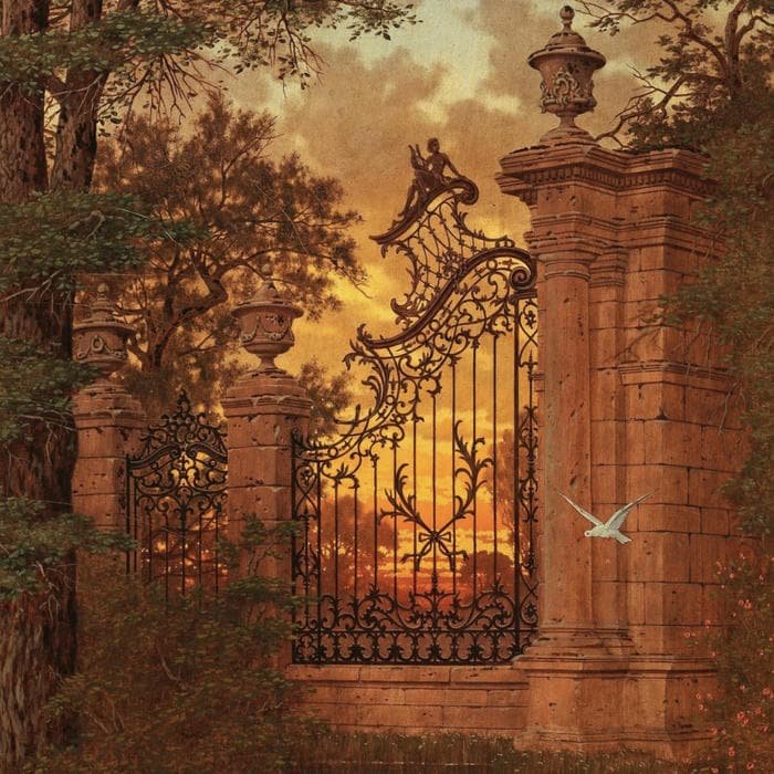 airy soft orange aesthetic pfp style