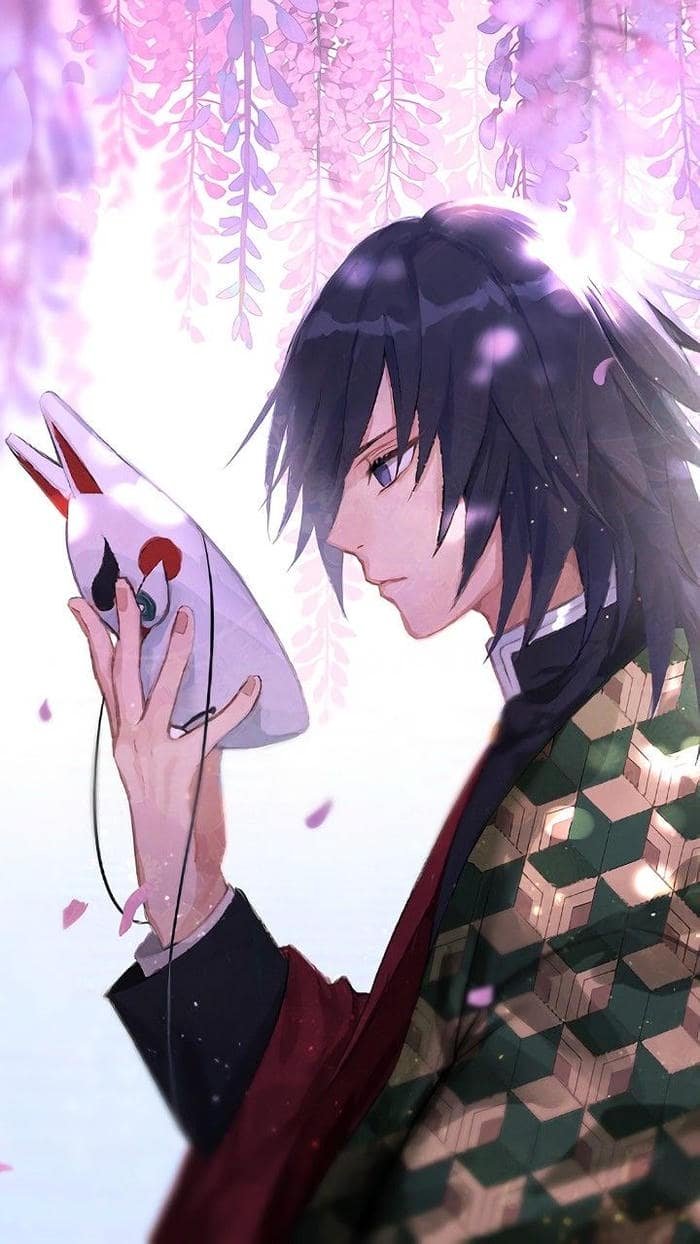 anime giyu tomioka background