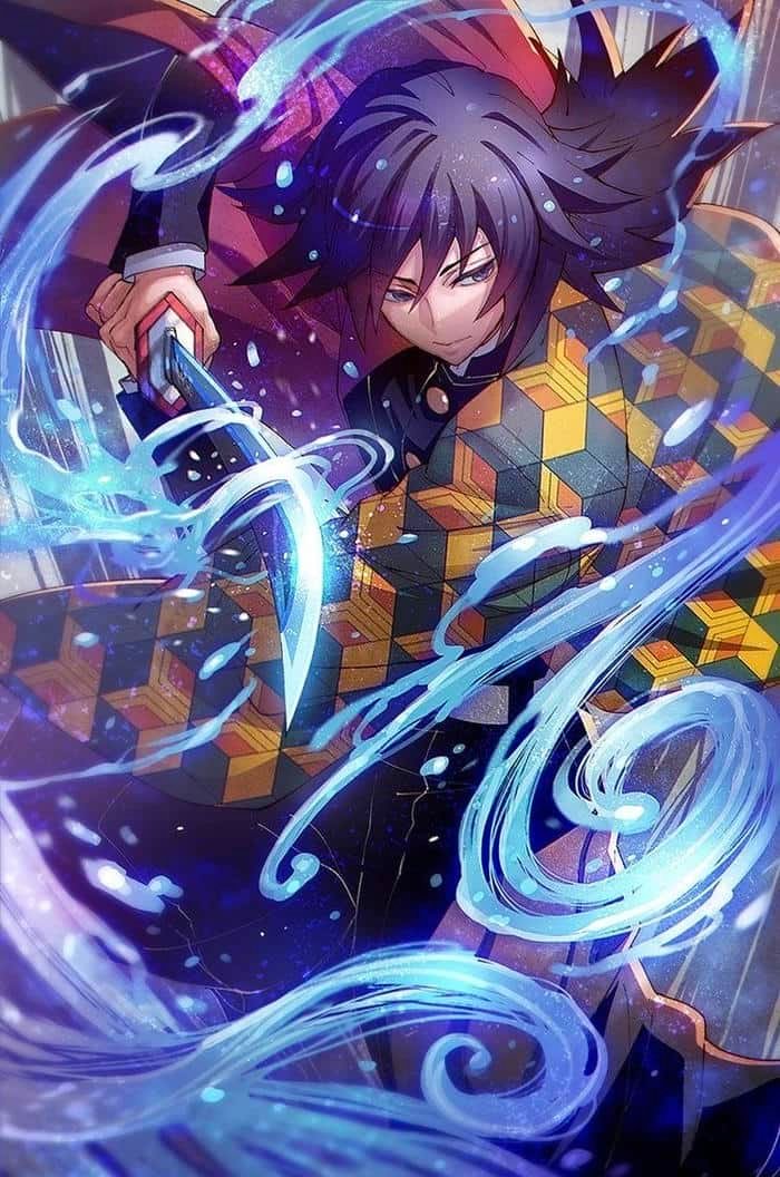 anime giyu tomioka cool aesthetic