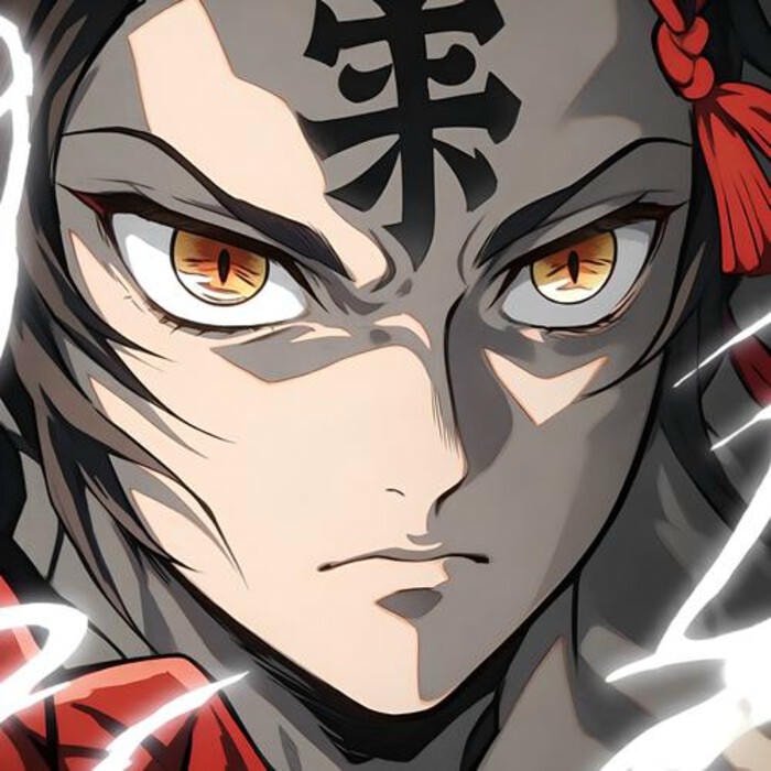 anime samurai pfp anime warrior sharp portrait
