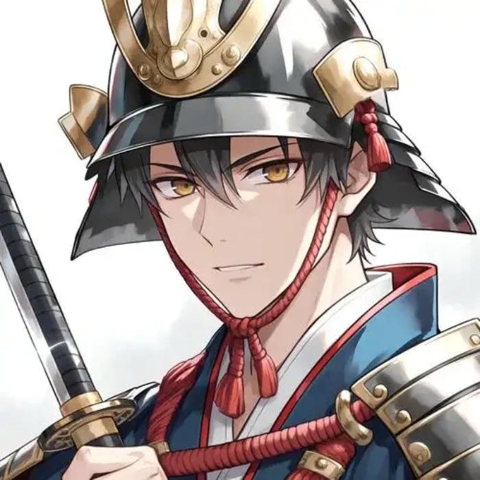 anime samurai pfp cool anime fighter avatar