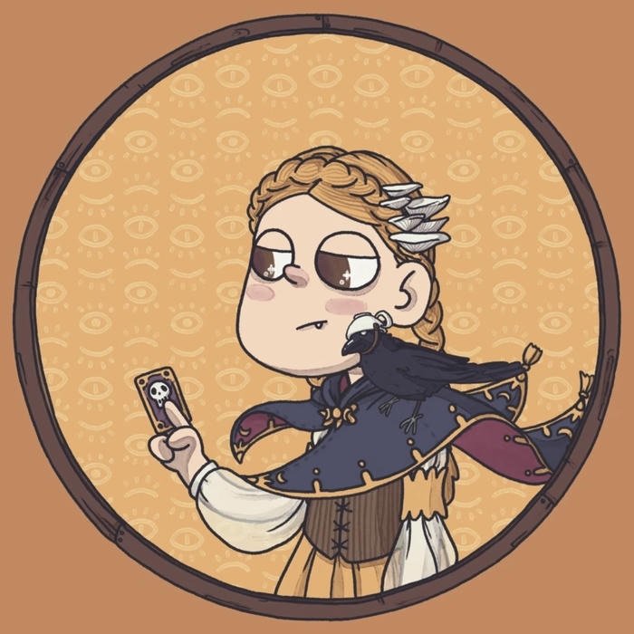 artistic aesthetic pfp icon portrait style