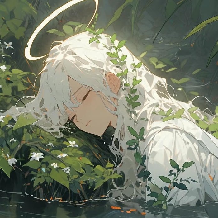 celestial purity pfp aesthetic angel mood