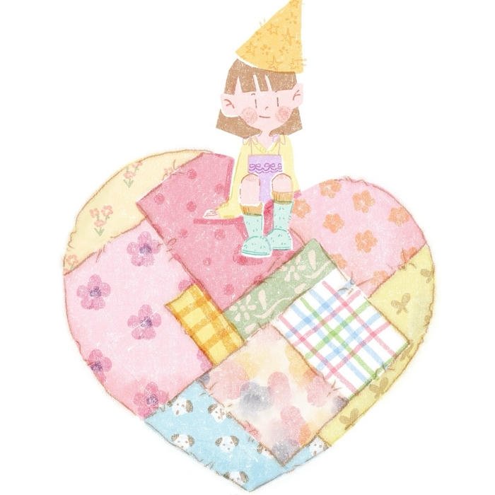 centered heart focus soft aesthetic visual