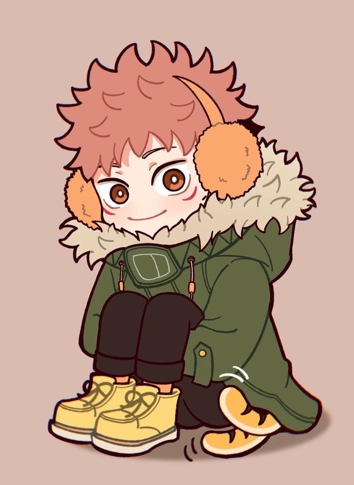 chibi yuji itadori 4k