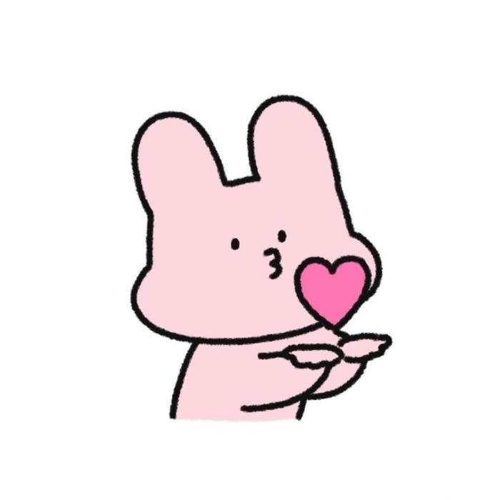 clean heart symbol minimal profile art 