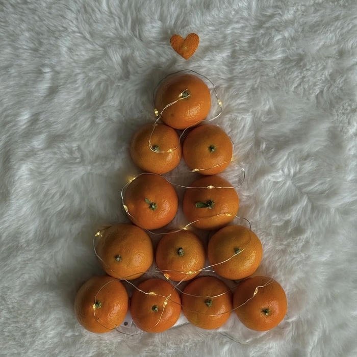 clean soft orange pfp aesthetic vibe