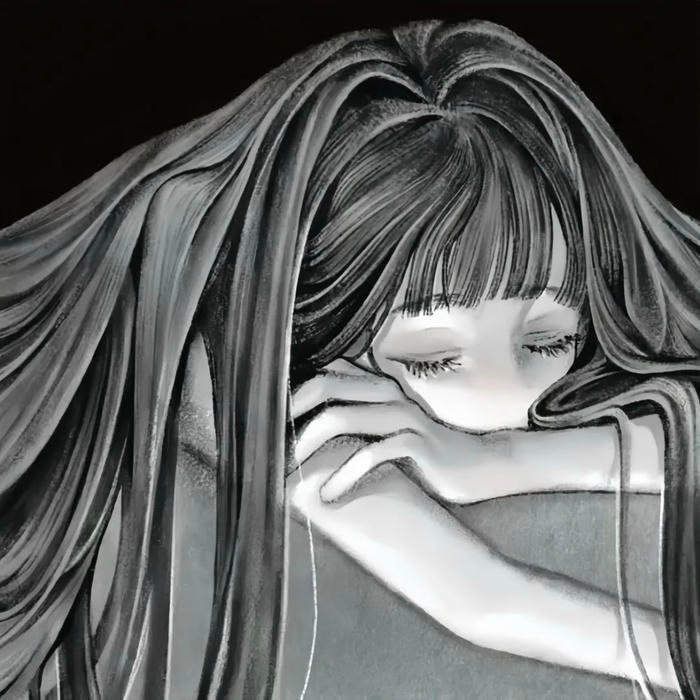 closed eyes portrait framed for profile picture