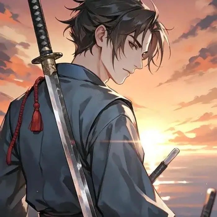 cool samurai anime avatar anime samurai pfp