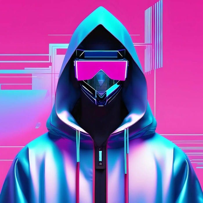 cyberpunk anime pfp cyber future anime portrait