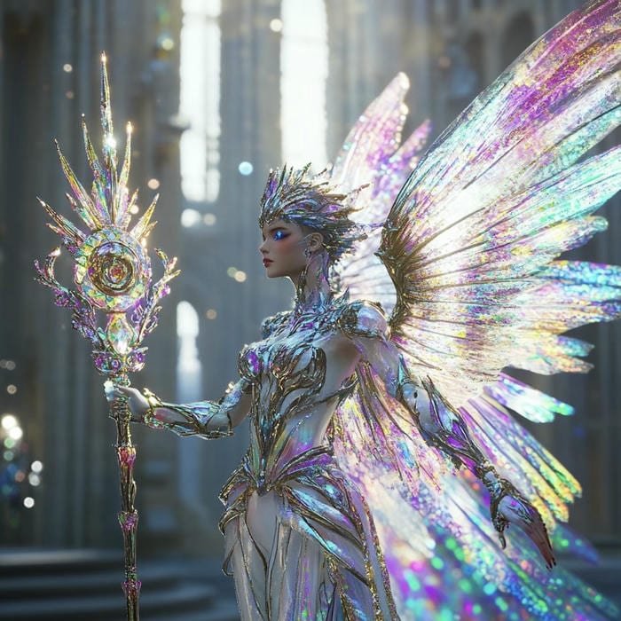 divine aura angel pfp aesthetic look