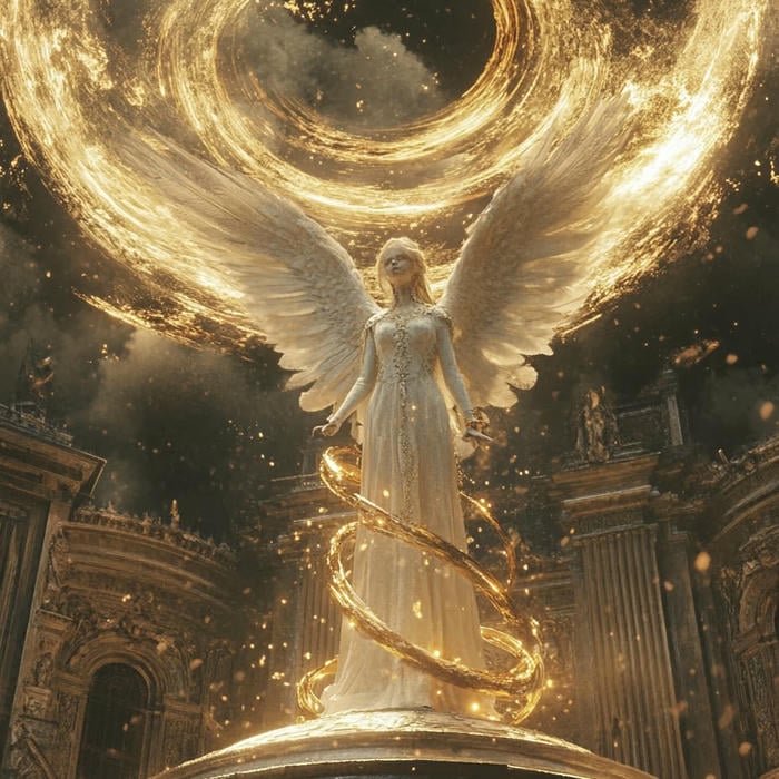 ethereal wings aesthetic pfp angel mood