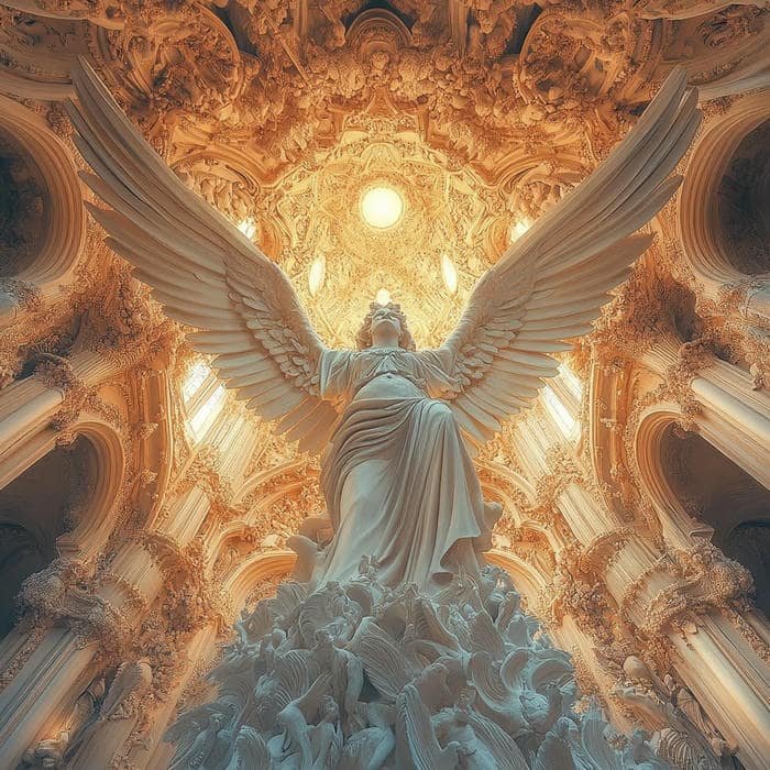 fly angel aesthetic pfp style