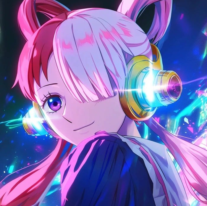 future tech anime portrait cyberpunk anime pfp