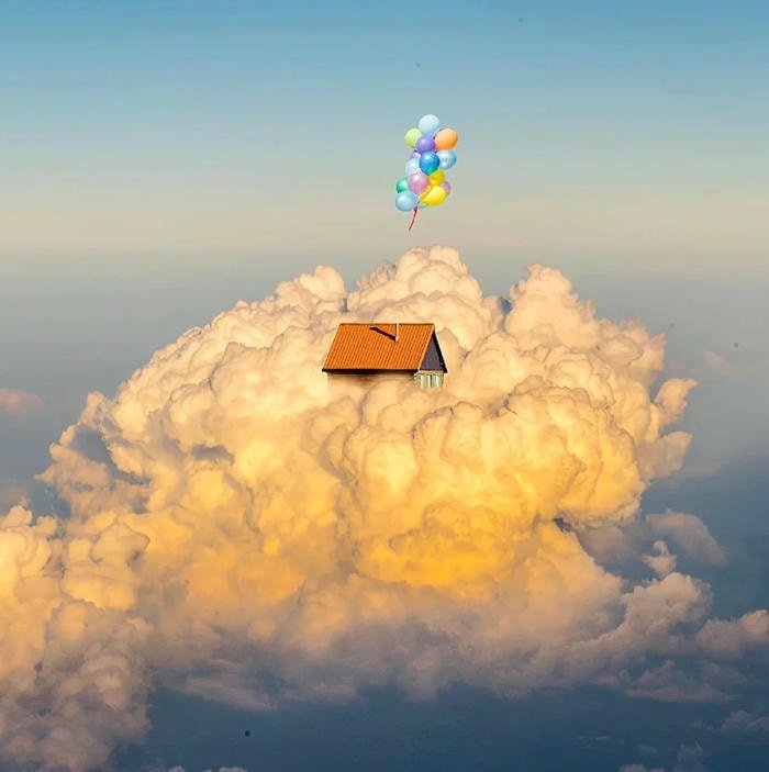 gentle calm colors shape soft aesthetic pfp