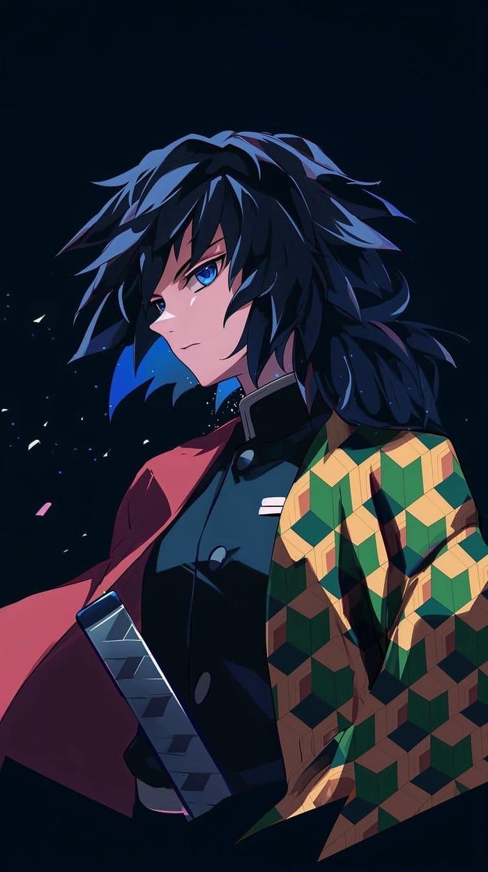 giyu tomioka cool wallpaper