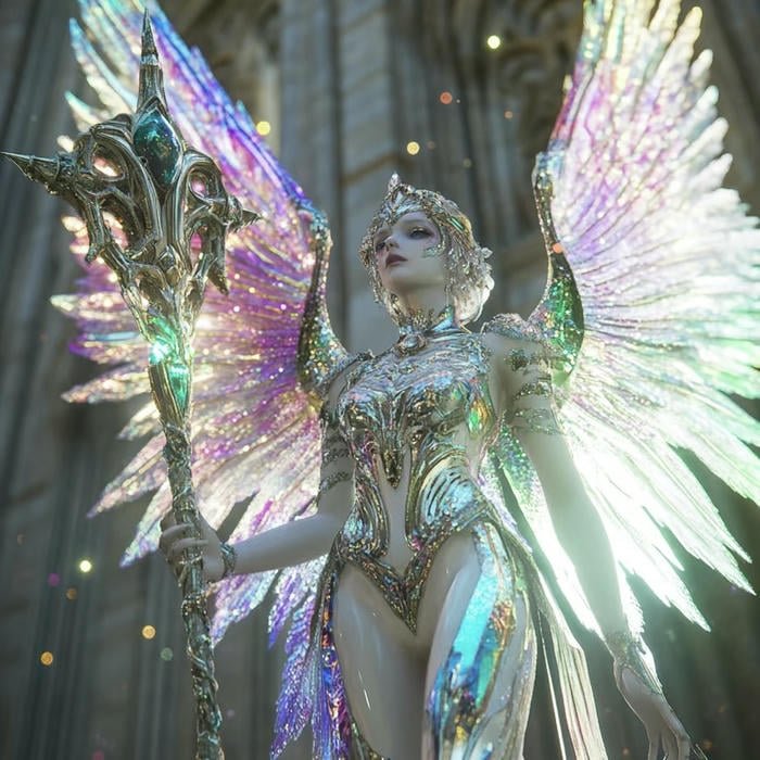 heaven calm glow angel aesthetic pfp