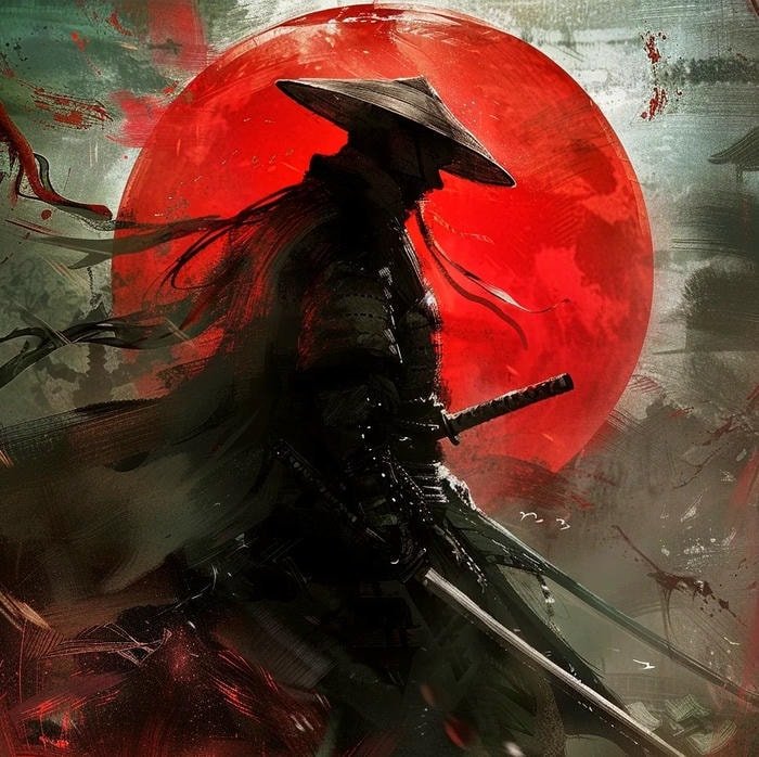 high resolution samurai face anime samurai pfp