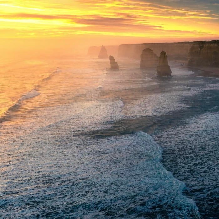 marine horizon tones filling profile background image