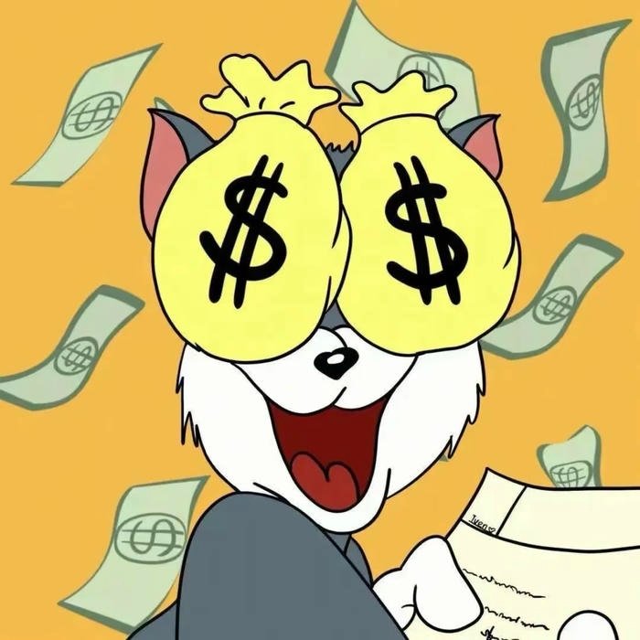 money aesthetic avatar with premium feeling