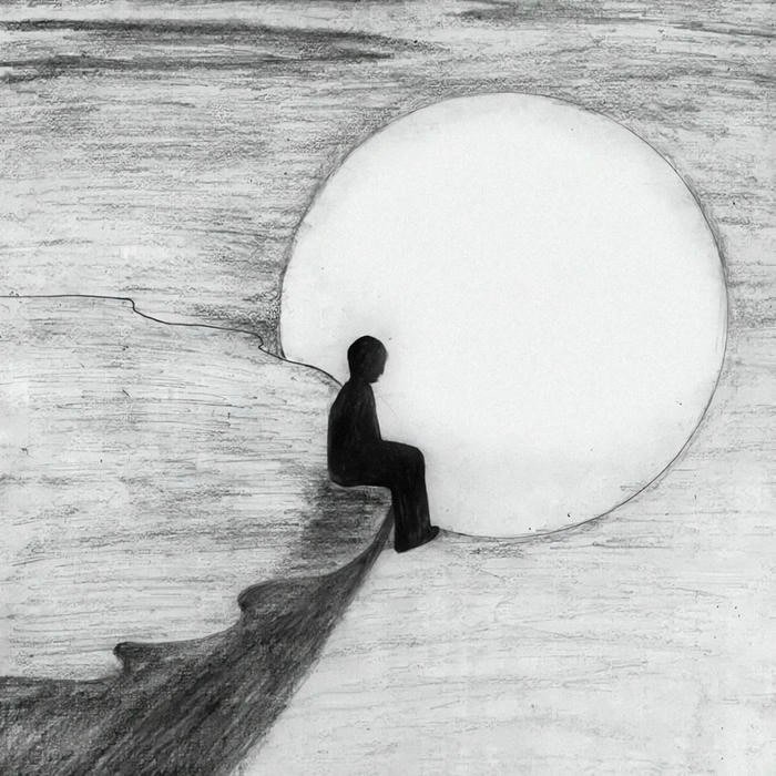 moody black aesthetic avatar