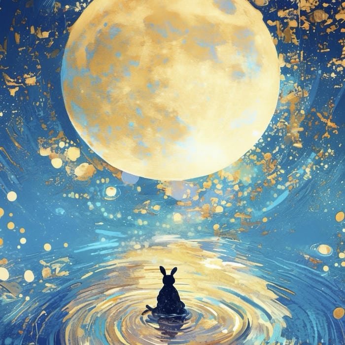 moon aesthetic pfp dark celestial art