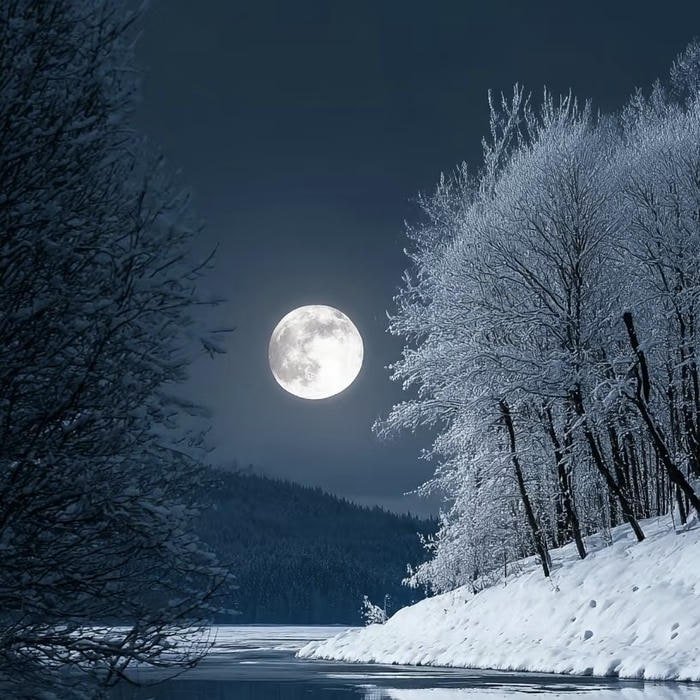 moon aesthetic pfp night sky art