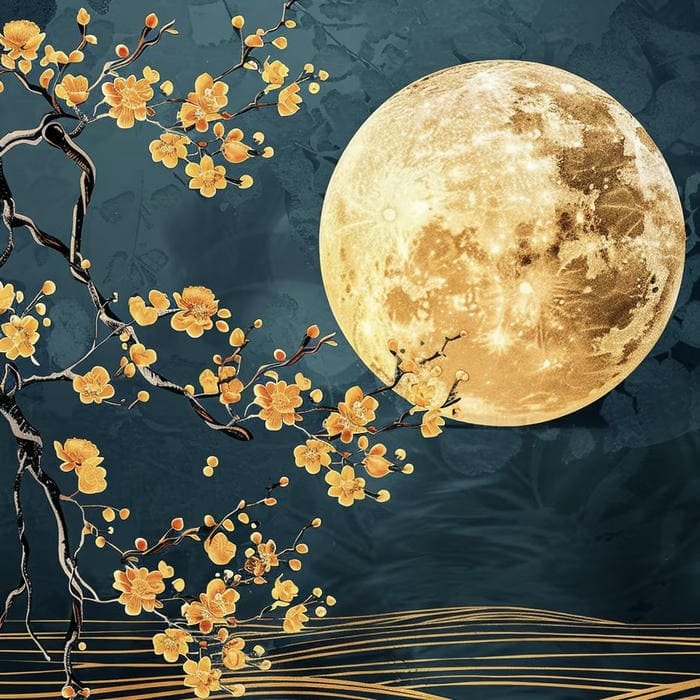 moon pfp with aesthetic night tones