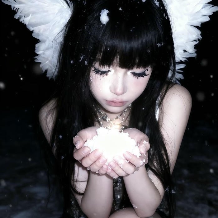 pure hush angelic pfp aesthetic tone