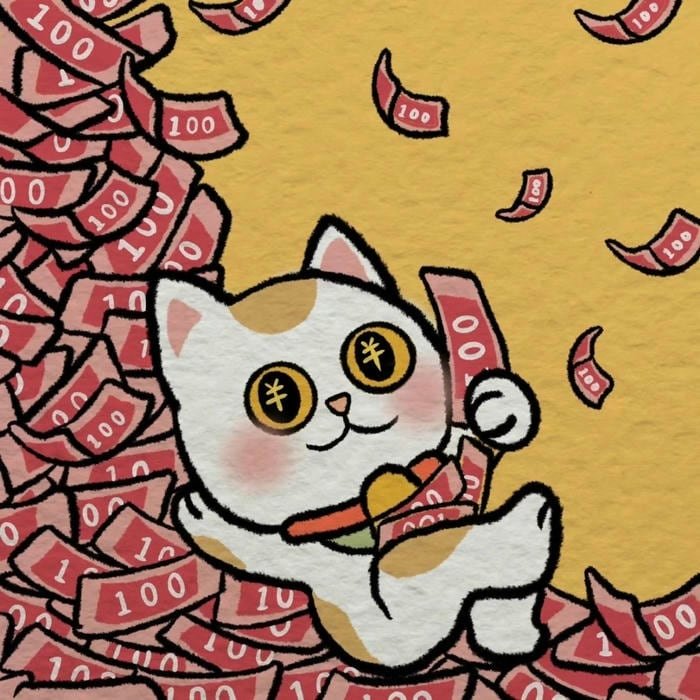 refined money themed aesthetic pfp design