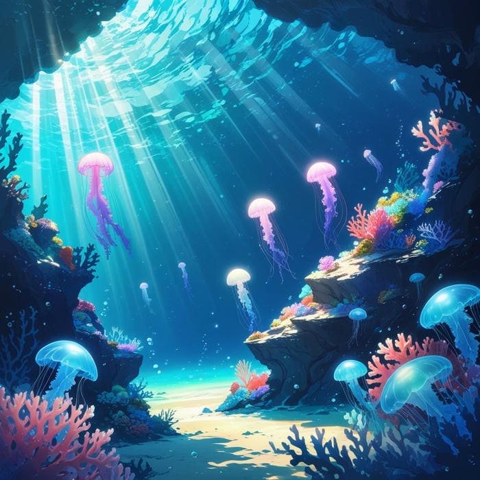 sea horizon focus for digital profile image