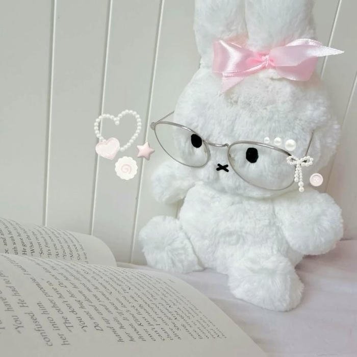 simple line art miffy aesthetic pfp