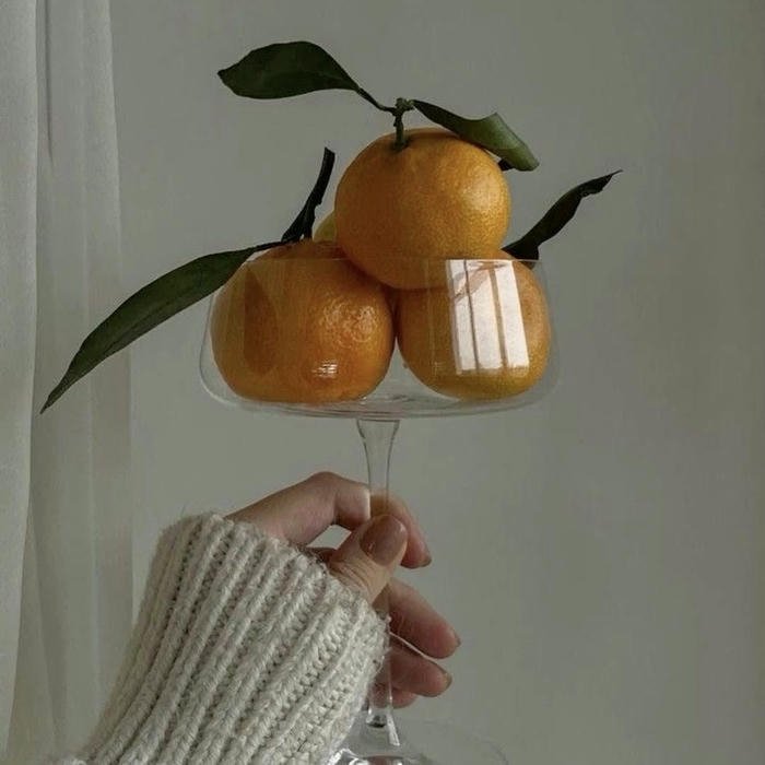 soft honey tone orange aesthetic pfp