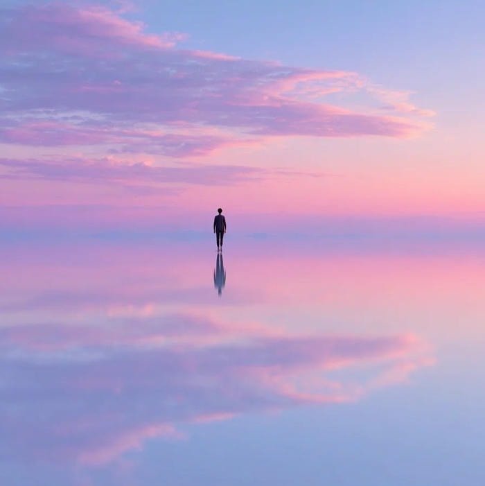 subtle dreamy colors in soft aesthetic pfp