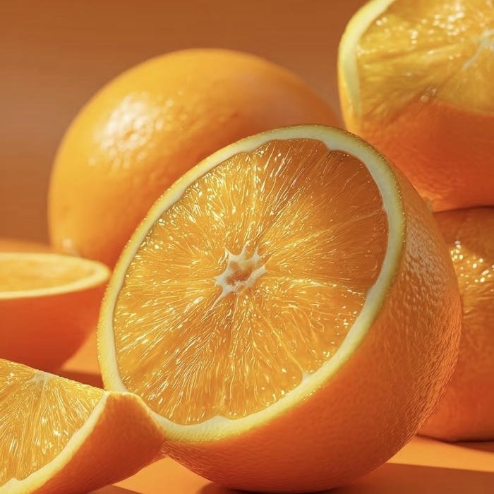 subtle glow aesthetic orange pfp mood