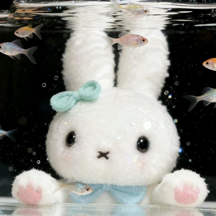 timeless minimal bunny miffy aesthetic pfp