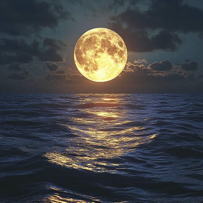 vintage moon aesthetic pfp art style