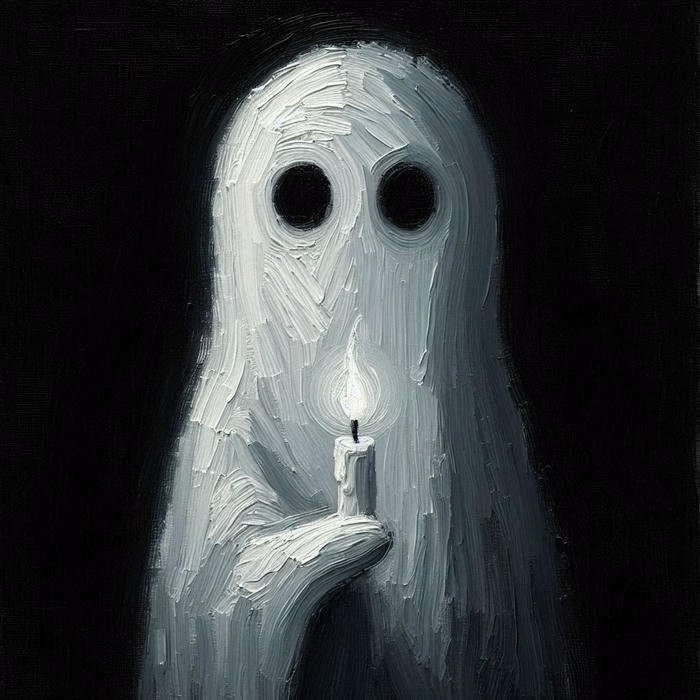 Aesthetic-based online persona ghost aesthetic pfp