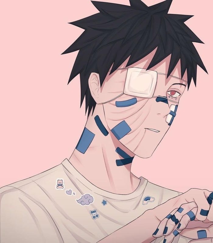 Altered worldview ninja concept shown in anime pfp obito