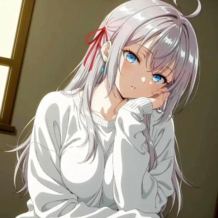 Alya pfp anime conveying steady emotional presence