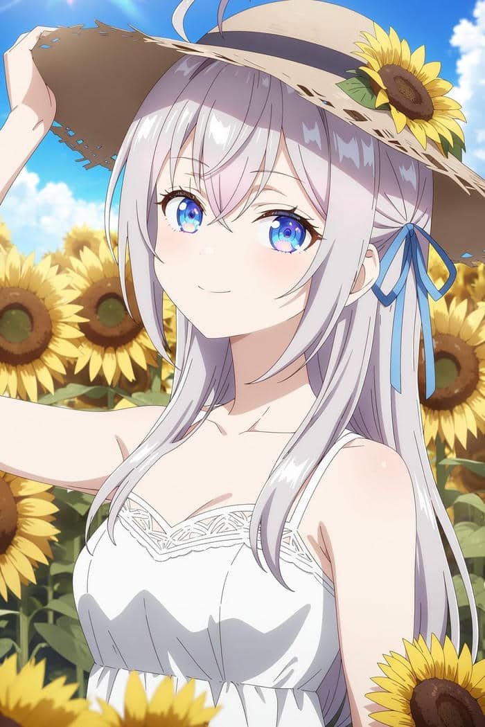 Alya pfp anime featuring a composed female character