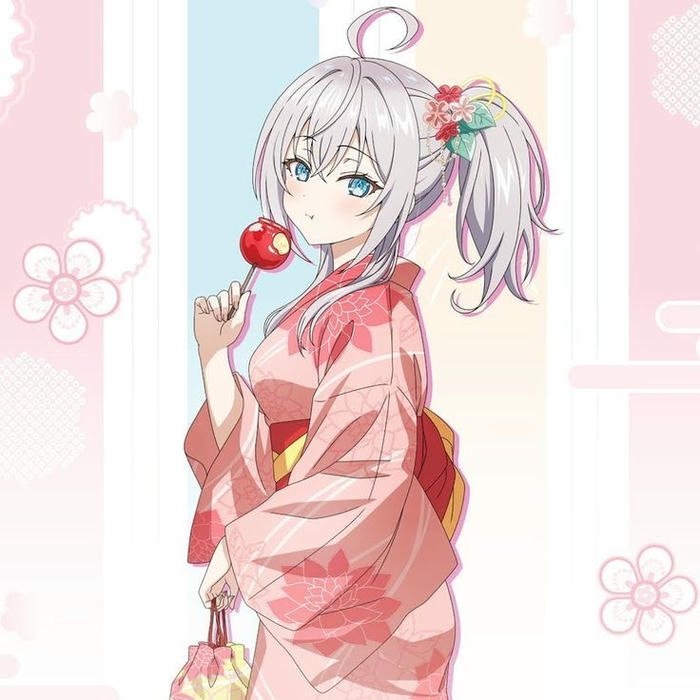 Alya pfp anime presenting a steady personal presence