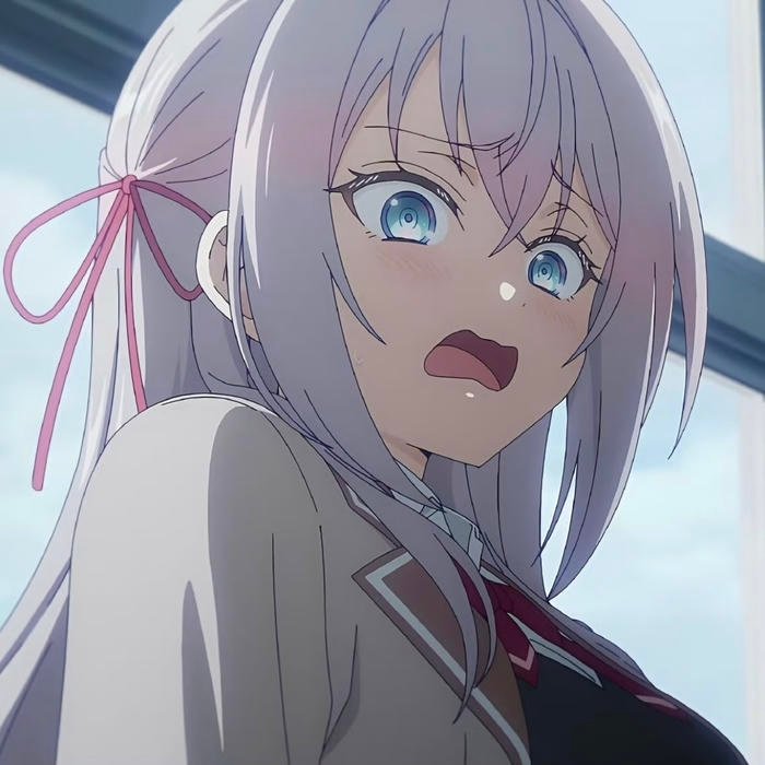 Alya pfp anime representing calm inner resolve