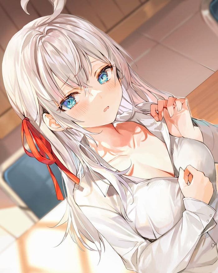 Alya pfp anime showing subtle emotional control