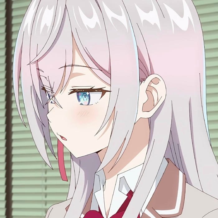 Anime alya pfp expressing personal character identity