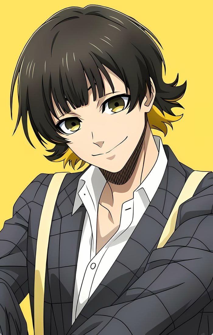 Anime bachira pfp showing cheerful competitive mood