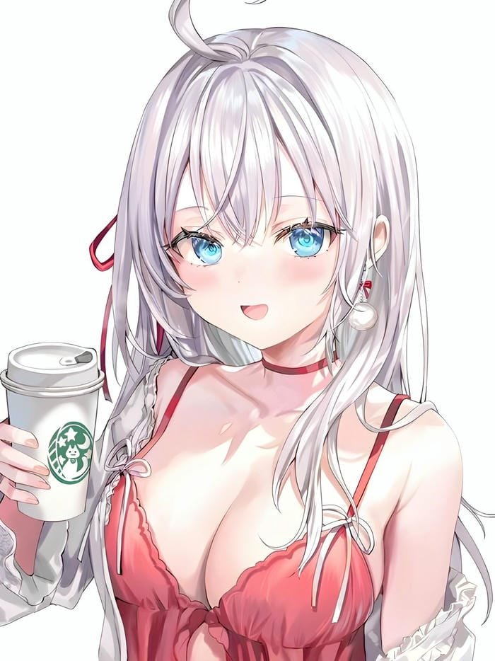 Anime style alya pfp emphasizing character personality