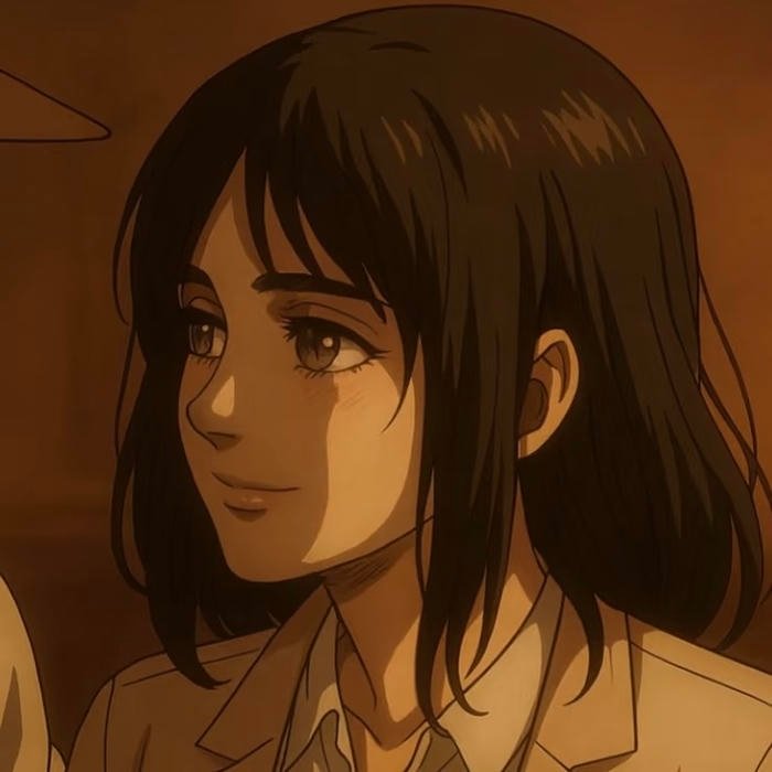 Aot anime pfp reflecting long standing inner struggle