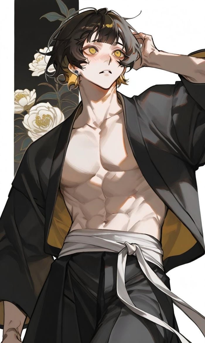 Bachira pfp based on Blue Lock character design