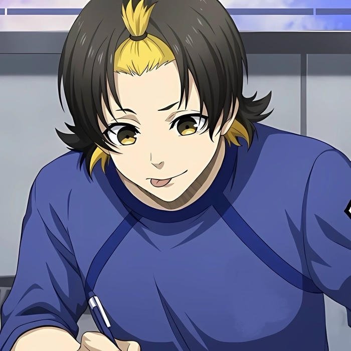 Bachira pfp featuring Blue Lock striker character